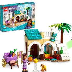 LEGO Disney Asha in the City of Rosas (43223) 154 pieces NEW IN BOX